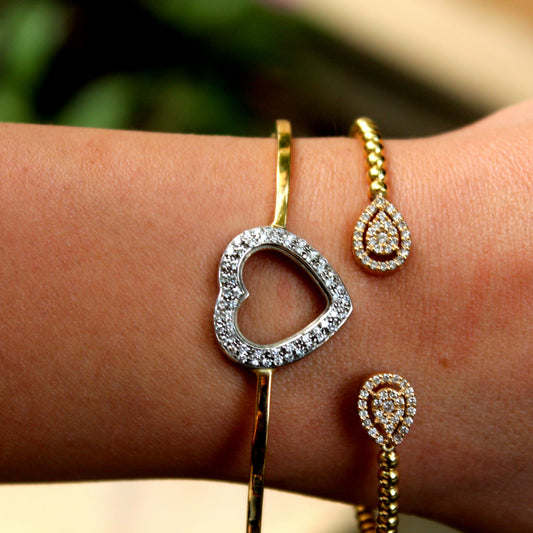 18kt Gold Diamond Bracelet